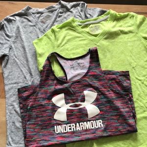 Bundle of 3 Under Armour tops